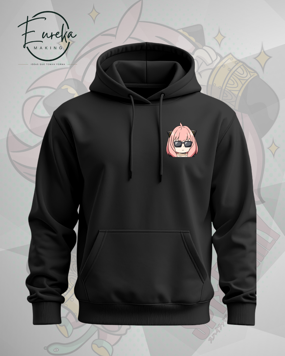 Anya y Sr.Quimera sudadera