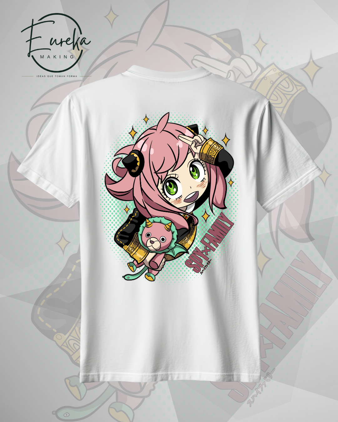 Anya y Sr.Quimera camiseta