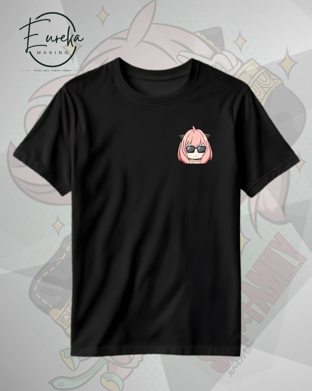 Anya y Sr.Quimera camiseta