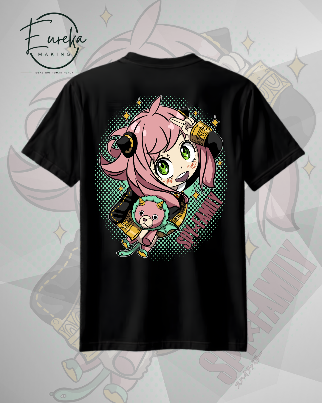 Anya y Sr.Quimera camiseta