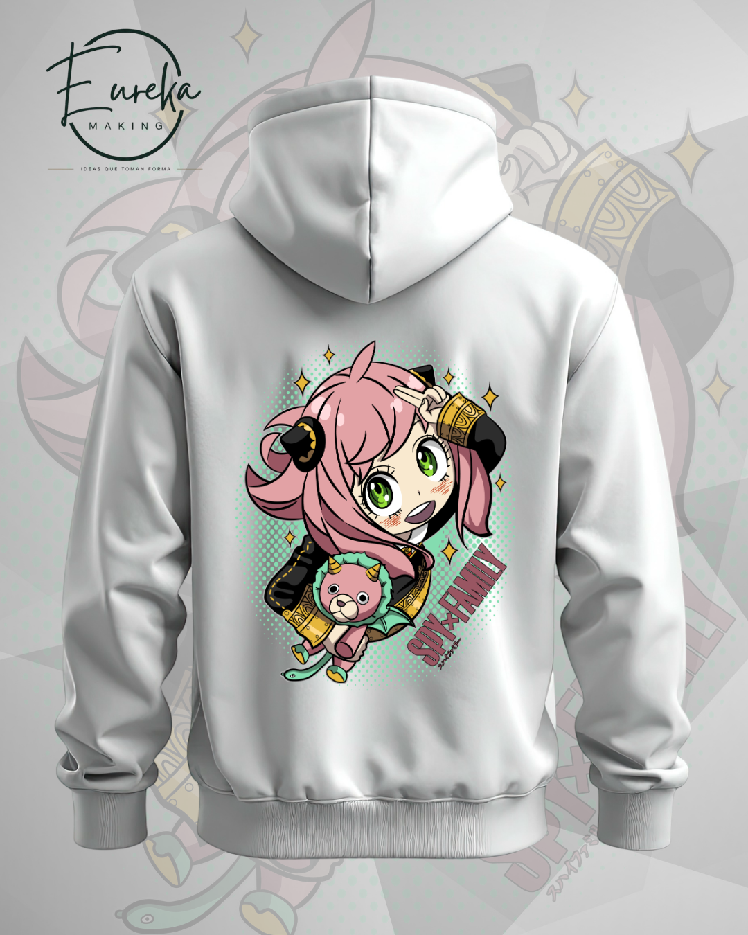 Anya y Sr.Quimera sudadera