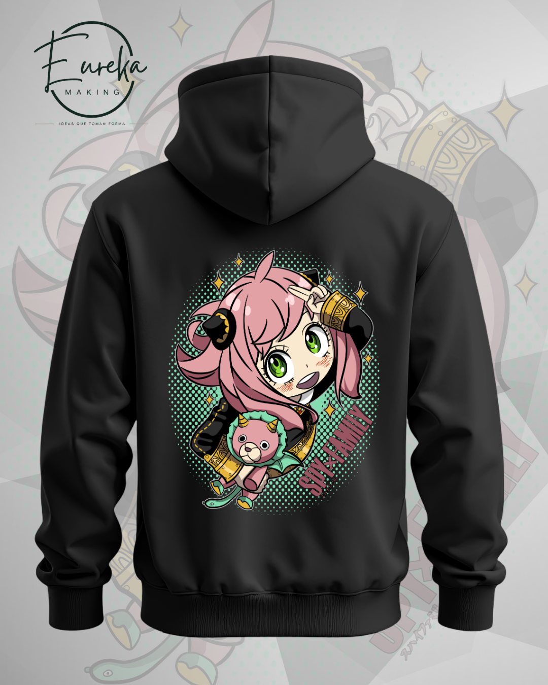 Anya y Sr.Quimera sudadera