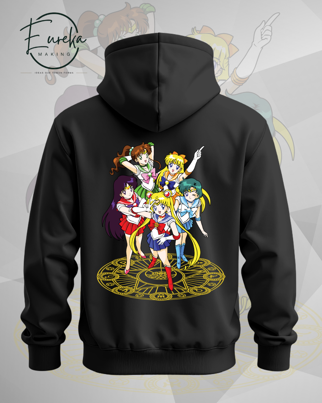 Sailor Scouts sudadera