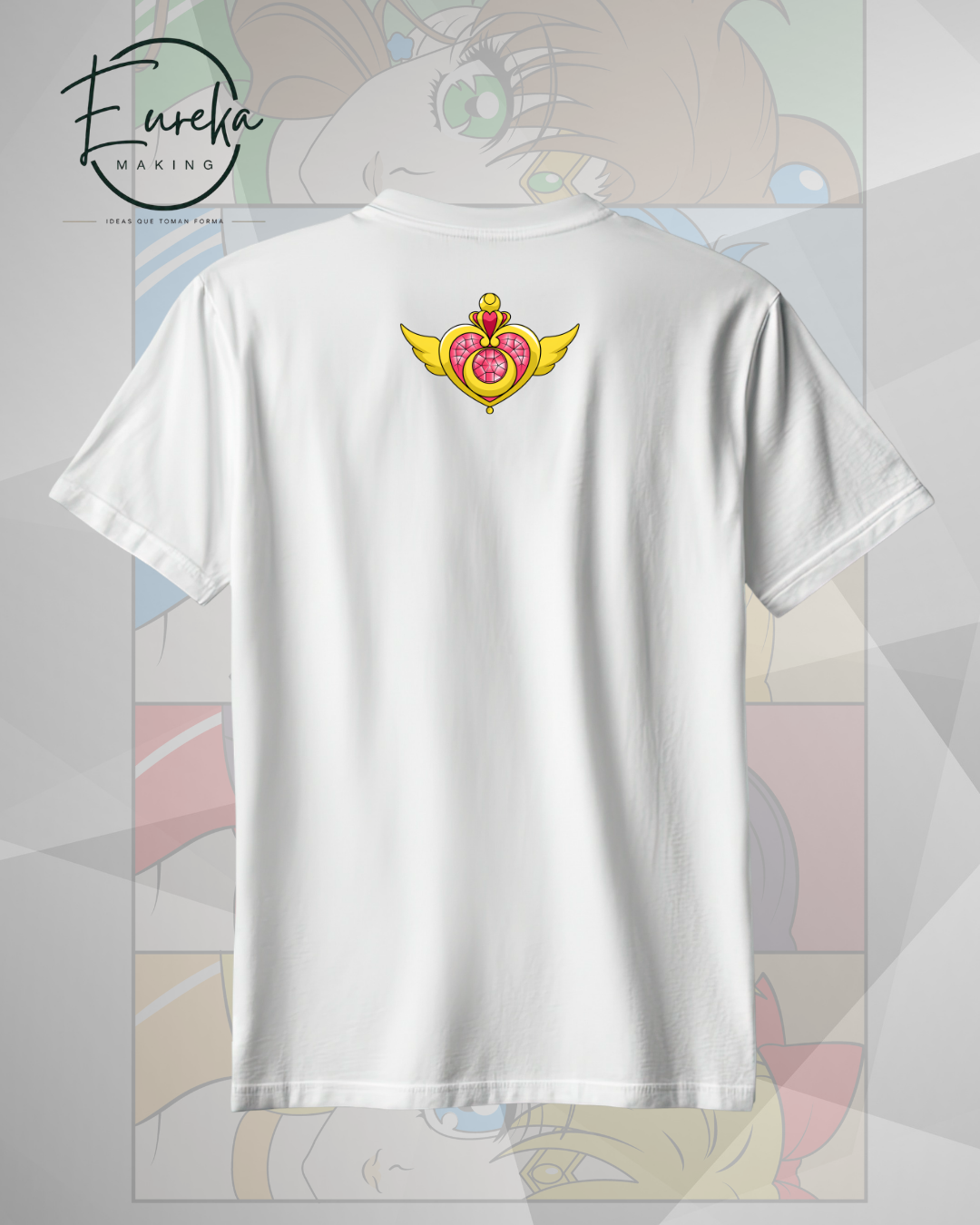 Scouts Half Face Collage camiseta