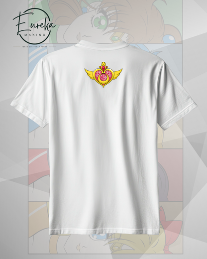 Scouts Half Face Collage camiseta