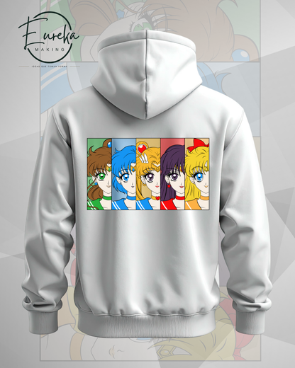 Scouts Half Face Collage sudadera
