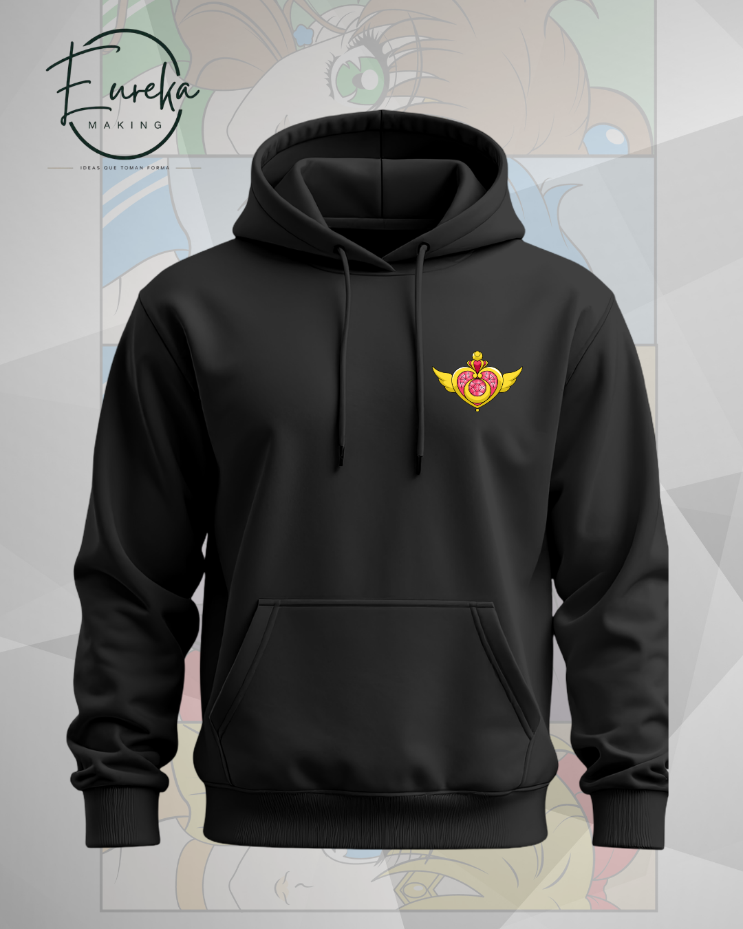 Scouts Half Face Collage sudadera