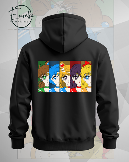 Scouts Half Face Collage sudadera