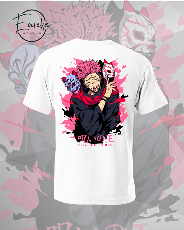 Sukuna camiseta máscaras