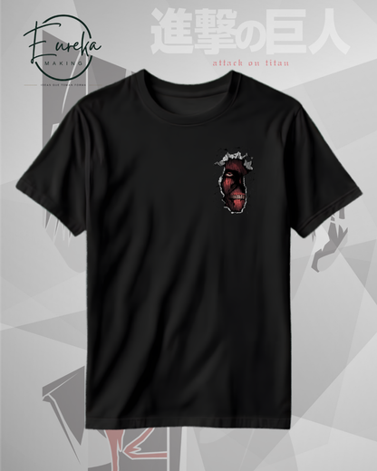 Eren Half Face camiseta