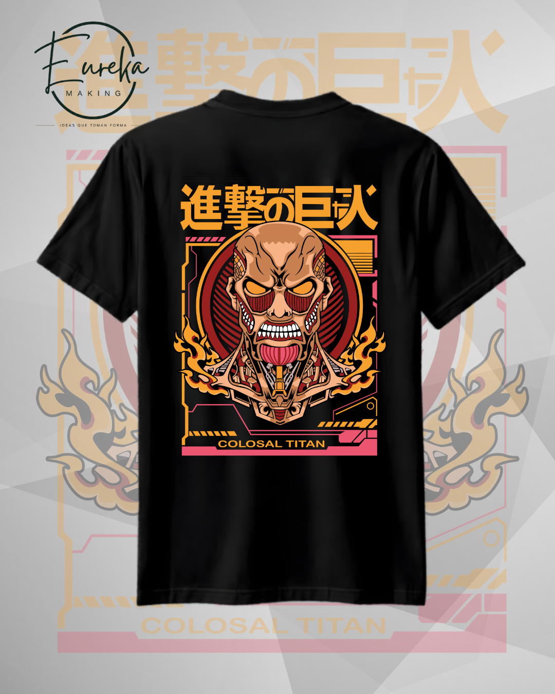 Titán Colosal camiseta