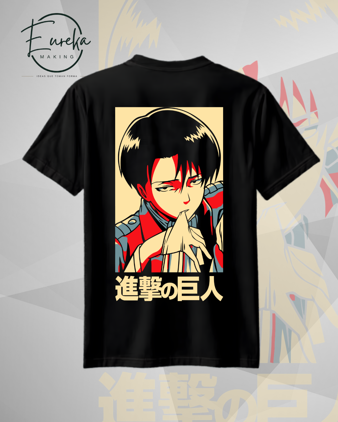 Levi Ackerman camiseta